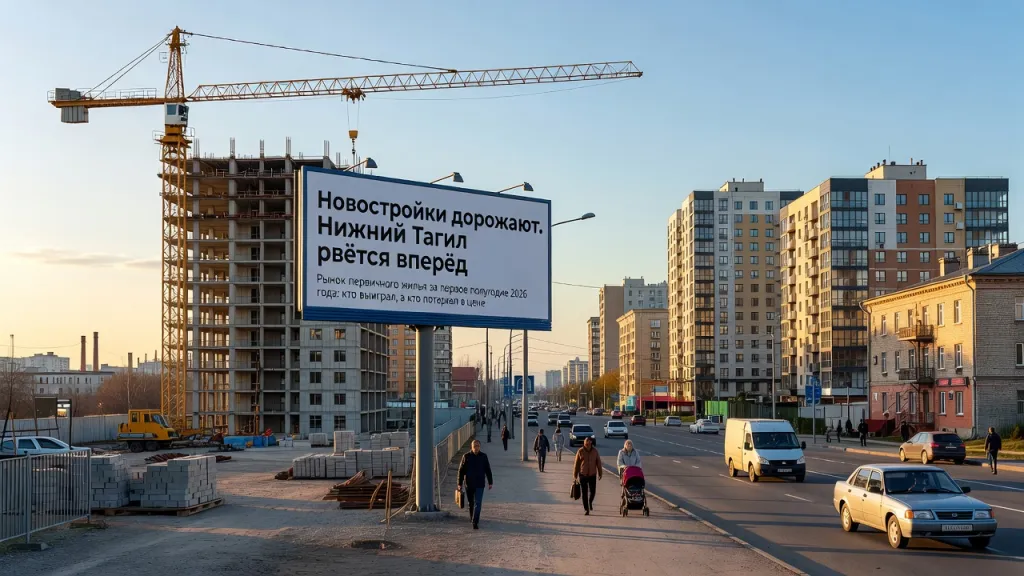 Новостройки дорожают. Нижний Тагил рвётся вперёд